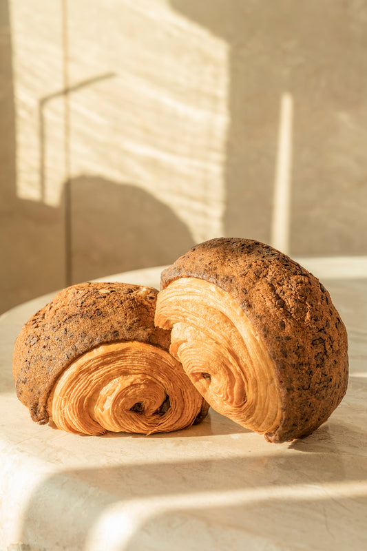 Gianduja cookie pain au chocolat